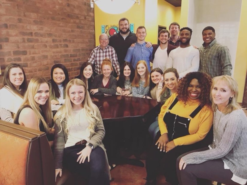 Lunch with friends and mentors after church.jpg